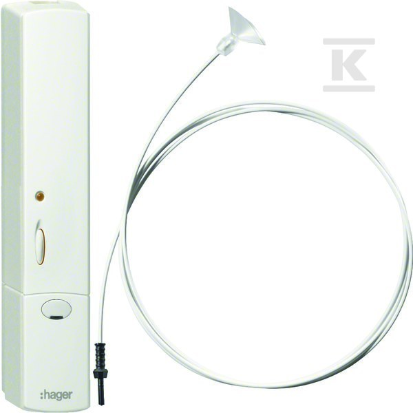 Czujnik natężenia oświetlenia natynkowy, biały, KNX Q/E/S TRC321B