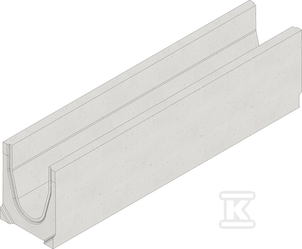 Korytko FASERFIX STANDARD E 150 typ 010, bez spadku 403