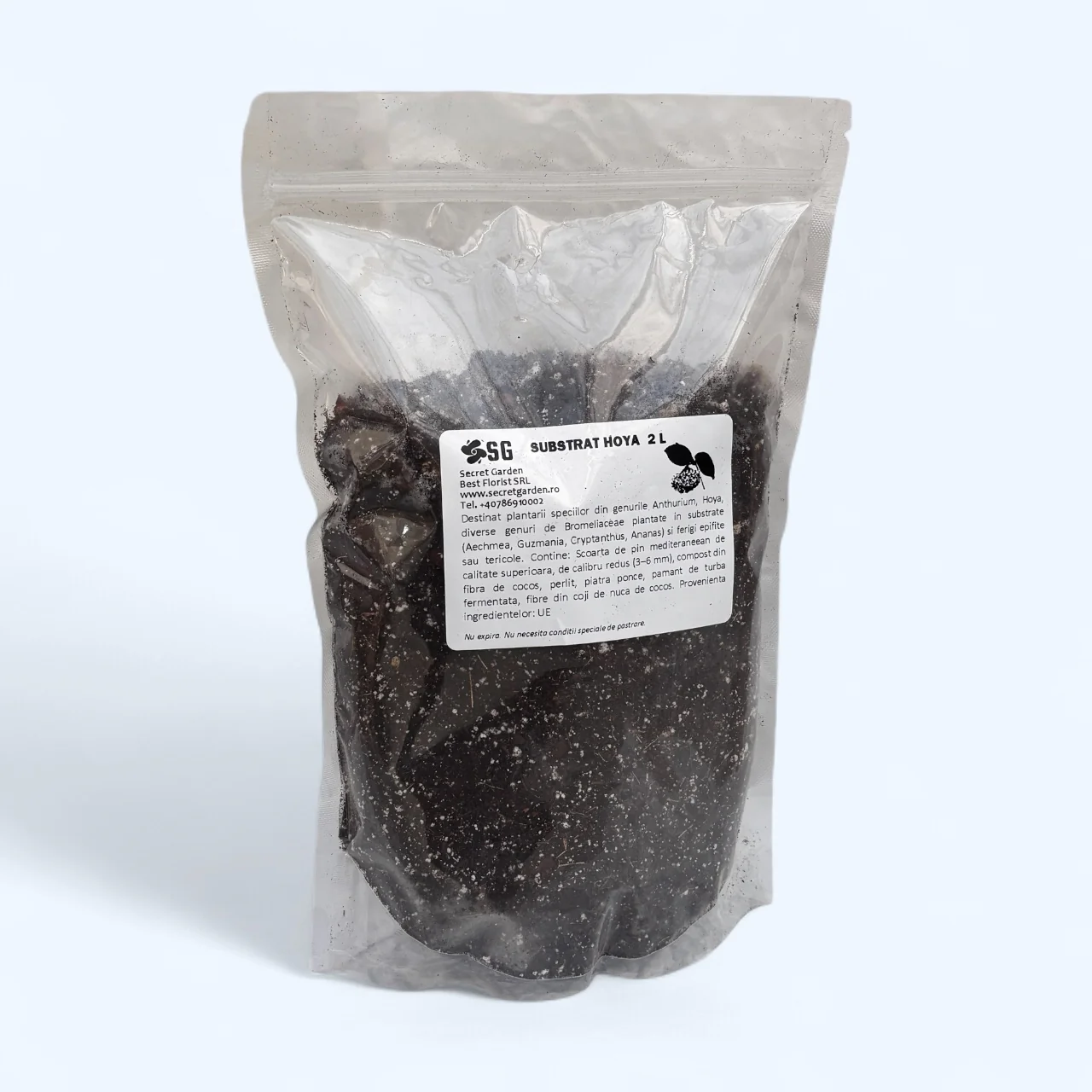 Substrat profesional pentru Anthurium, Hoya, Bromeliaceae si ferigi – SG Mix