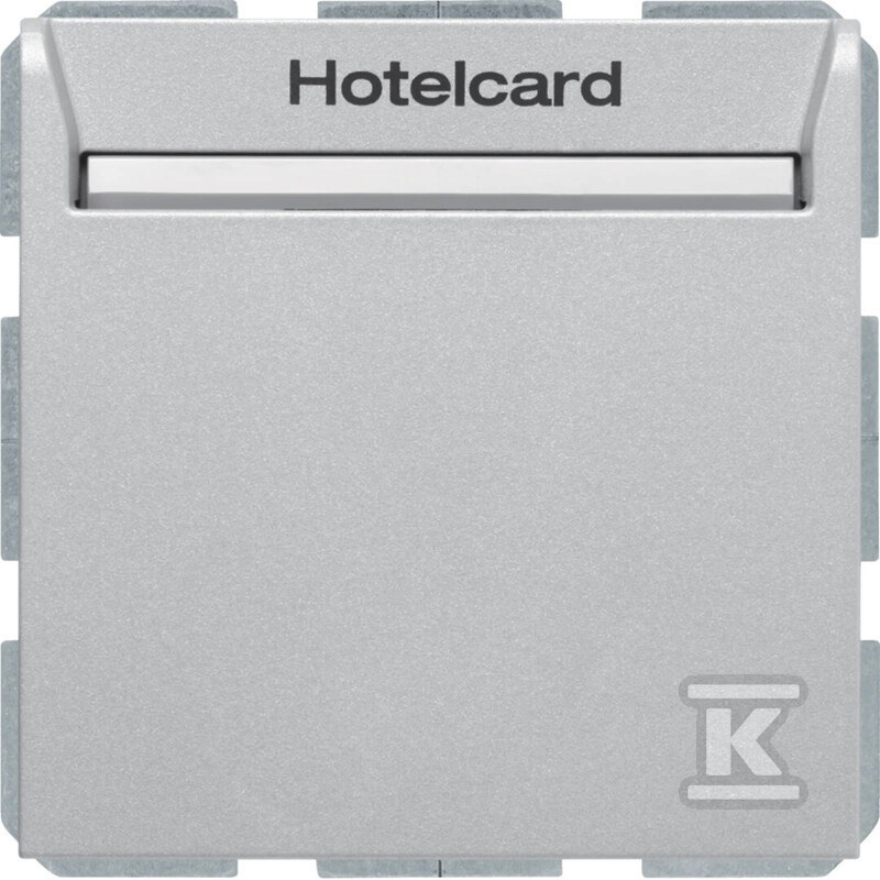 Łącznik przekaźnikowy na kartę hotelową, alu mat, lakierowany, B.KWADRAT/B.7 16408984