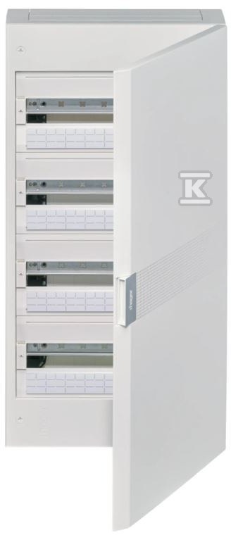 Rozdzielnica natynkowa VEGA 4x18M IP40, drzwi białe VB418PB