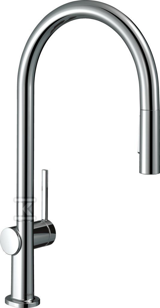 Bateria zlewozmywakowa Talis M54 jednouchwytowa 210, wyciągana wylewka, 2jet, sBox chrom 72801000