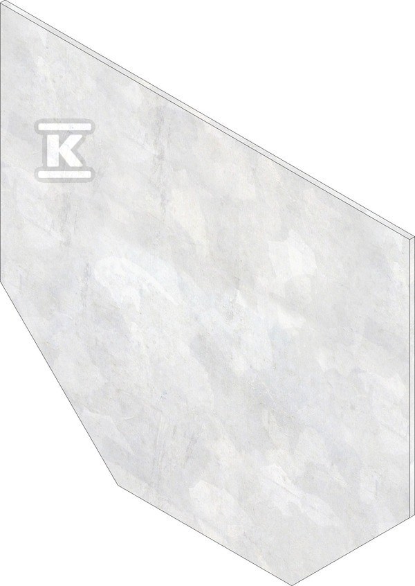 Ścianka czołowa FASERFIX STANDARD E 100 typ 010, pełna, ocynkowana 6291