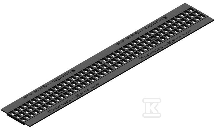 Ruszt żeliwny kratowy FASERFIX STANDARD E 100 GUGI MW 15/25, klasa C 250 6267