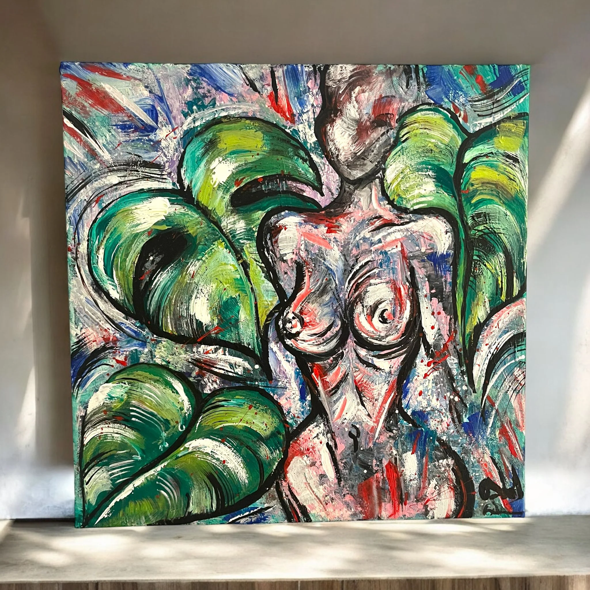 Tablou unic – „Renașterea Naturii: Formă și Forță Feminină”