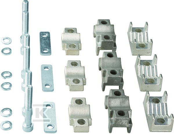 Zestaw zacisków pryzmowych do rozłącznika NH3 (3 szt.) 2×150-185 mm2 Cu/Al 2 przewody LZ156