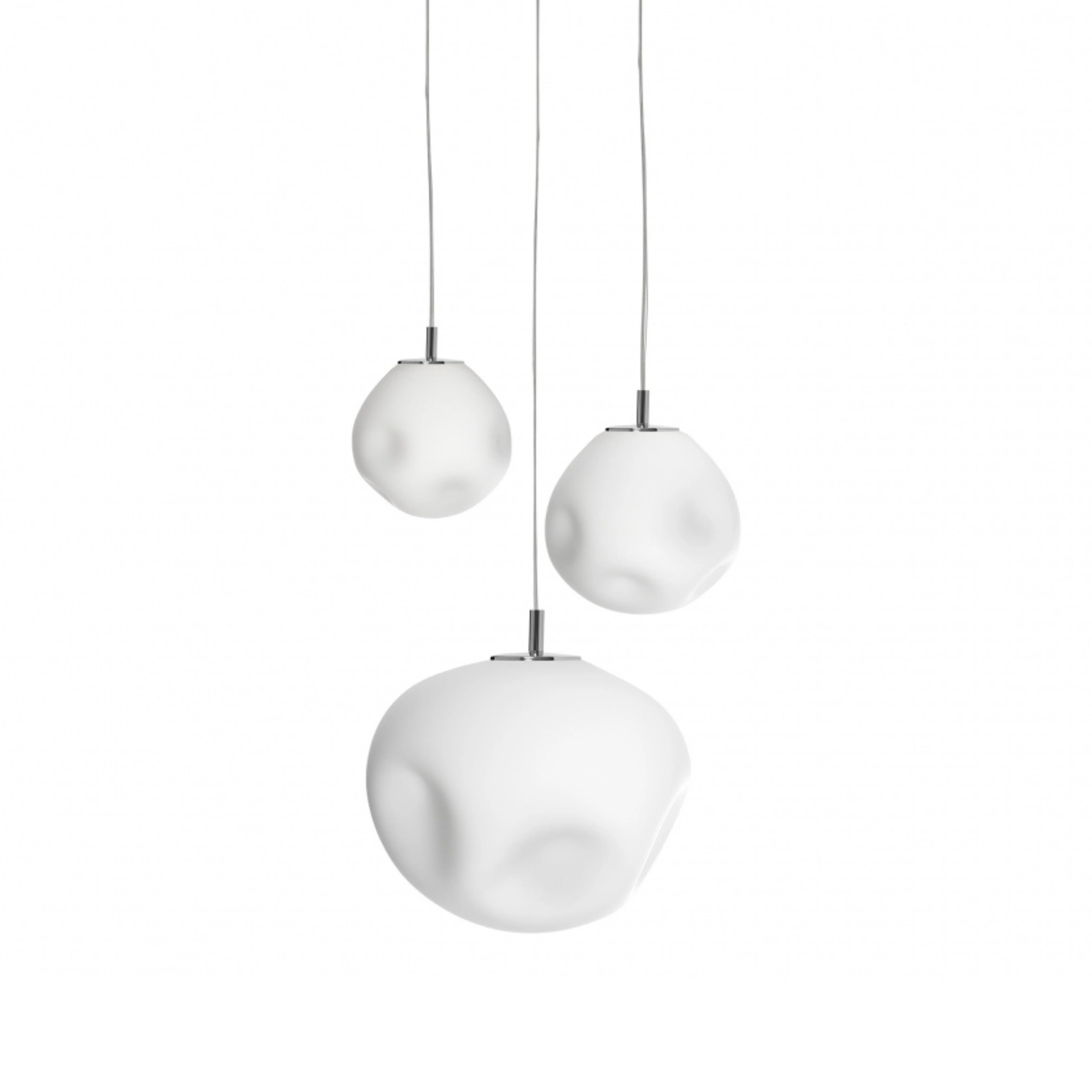 Lampa wisząca trzypunktowa CLOE chrom