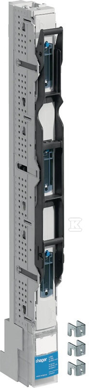 Rozłącznik bezpiecznikowy listwowy NH00 3P 160A 690VAC szyny 185 mm zacisk klatkowy 95 mm2 LVSG00RPX