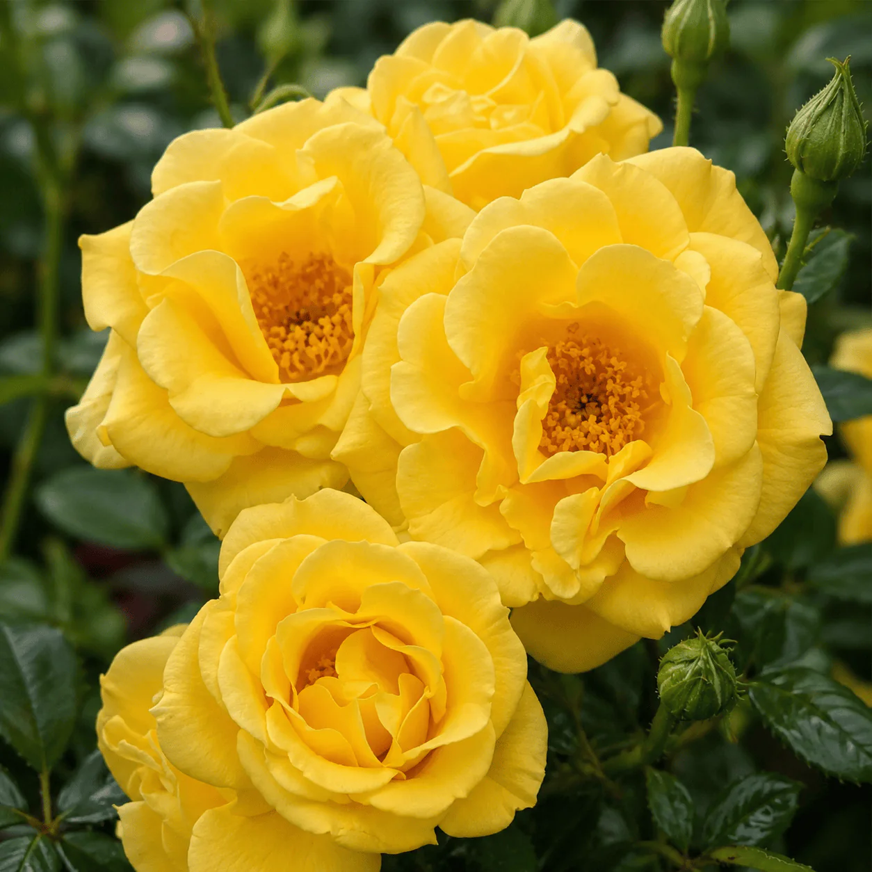Rosa 'Spring Queen’® – Trandafir floribunda, catarator (D11cm)