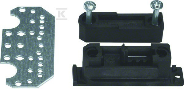 Wspornik szyn zbiorczych 60 mm 1-polowy 50szt. UZ61S1
