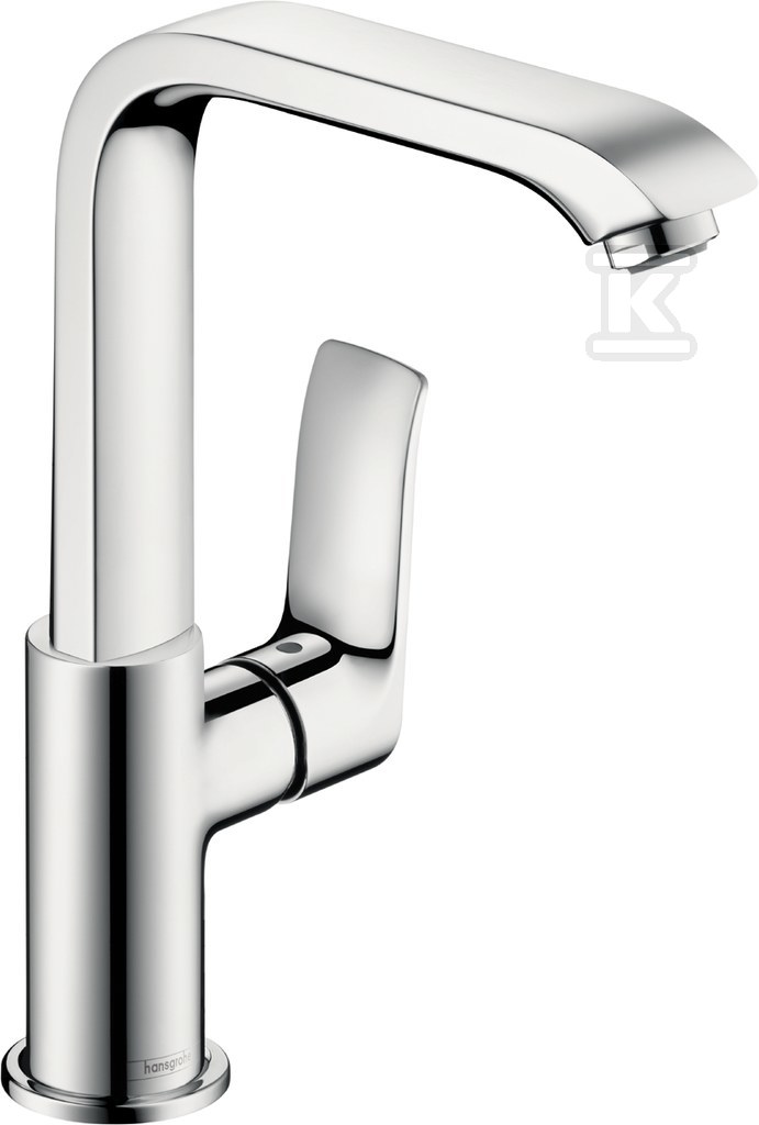 Bateria umywalkowa Hansgrohe 230 Metris, jednouchwytowa, DN15, bez otworu na cięgło chrom 31187000