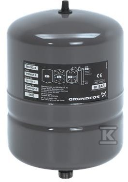 Zbiornik membranowy GT-H-8 PN10 G 3/4 cala V 96528335