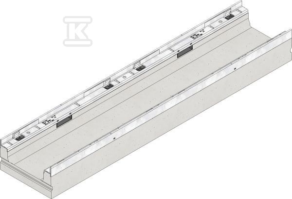 Korytko odwadniające FASERFIX KS+ 150 typ 110F, odcinek 4 metry 33313