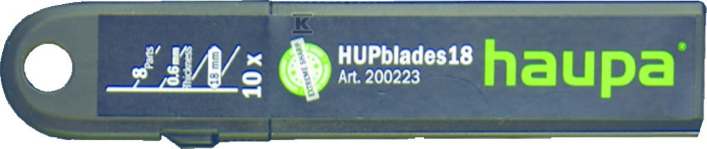 Dozownik ostrzy HUPblades18, 10 szt. 200223