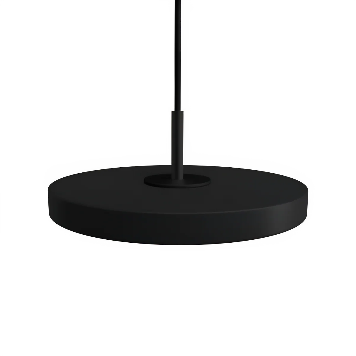 Lampa wisząca ASTERIA MICRO czarny z czarną wstawką