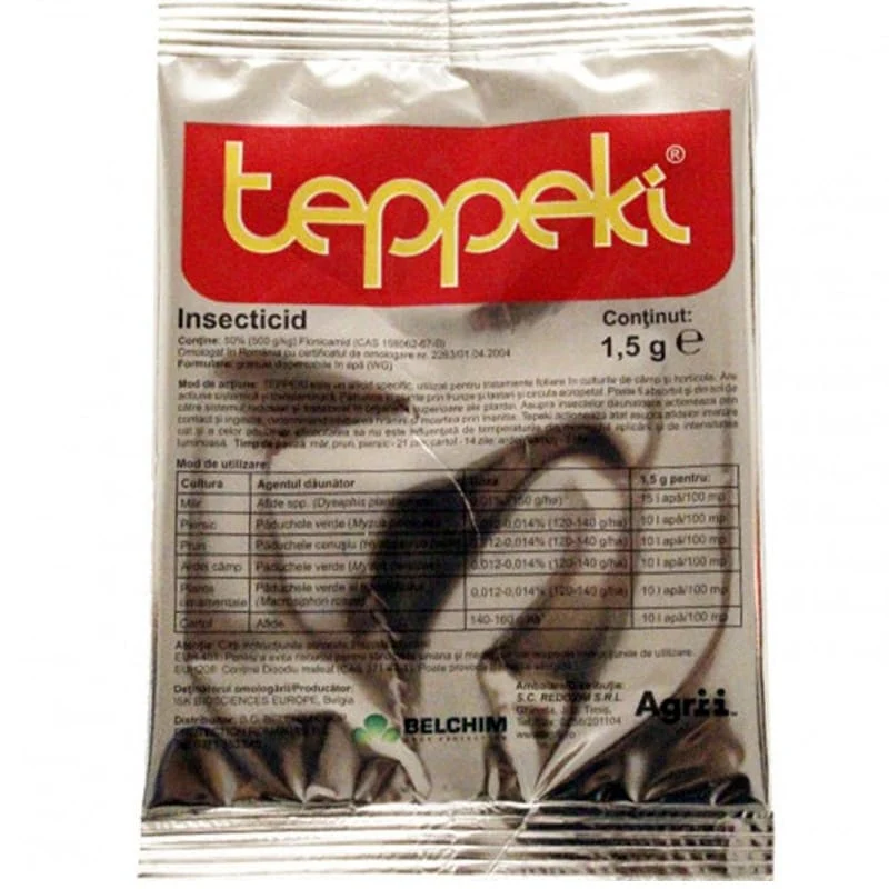 Teppeki – insecticid sistemic eficient (afide, musculita alba)