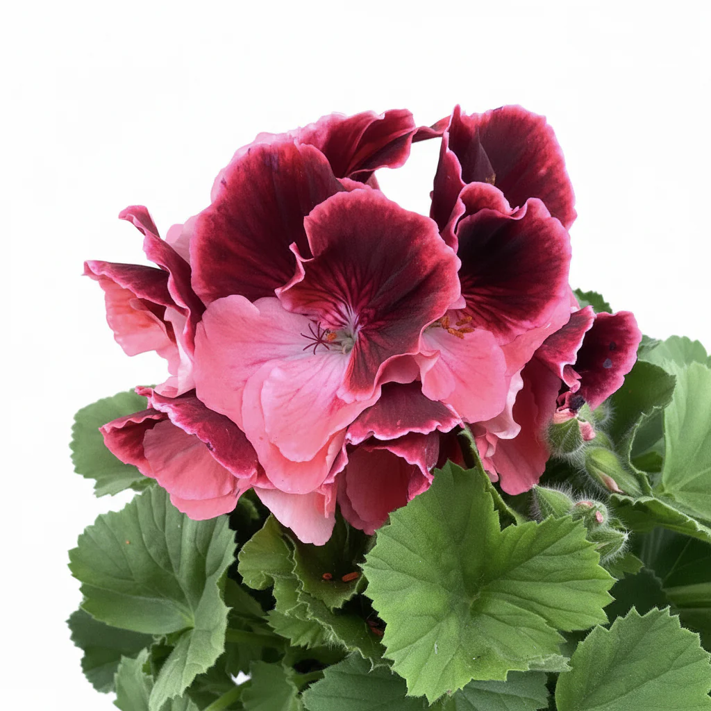 Pelargonium grandiflorum 'Don Camaro’ – muscata englezeasca cu flori mari