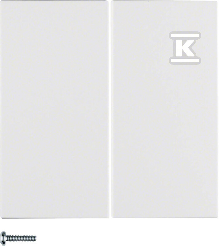 Przycisk 2-krotny biały KNX RF quicklink , S.1/B.3/B.7 85146188