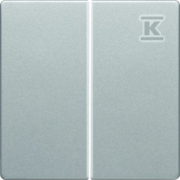 Przycisk 2-krotny alu aksamit, lakierowany, Q.X 85142124