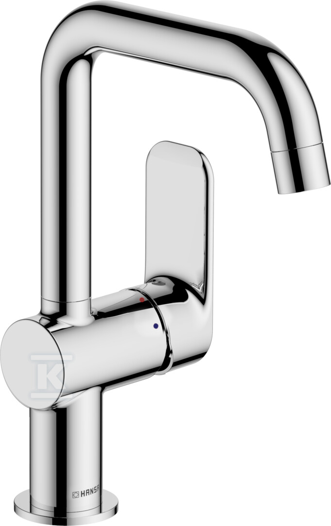 Bateria umywalkowa HANSABASIC, boczna dźwignia, zasięg: 150 mm, kolor: chrom 55542203