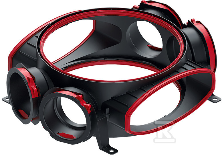 Korpus skrzynki rozdzielczej Heatpex Aria Connect, 75 mm 52410100100W