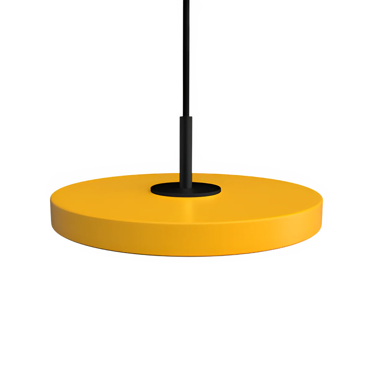 Lampa wisząca ASTERIA MICRO żółty z czarną wstawką