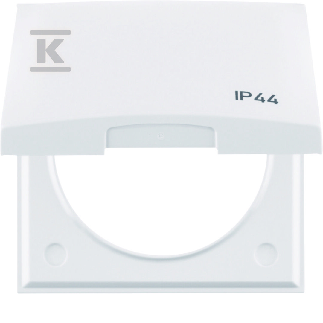 Ramka z pokrywą i nadrukiem „IP44” biały, INTEGRO 818282599