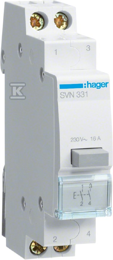 Przycisk sterowniczy 16A, 2Z SVN331