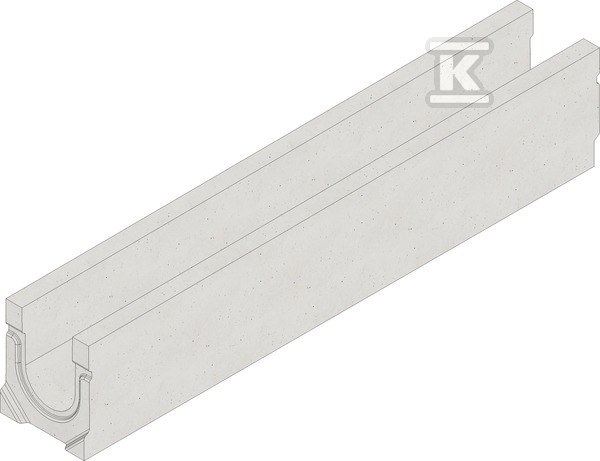 Korytko FASERFIX STANDARD E 100 typ 7, ze spadkiem 0,6% 6207