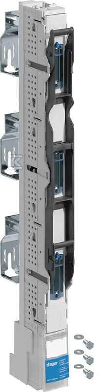 Rozłącznik bezpiecznikowy listwowy NH00 3P 160A 690VAC szyny 185 mm zacisk śrubowy M8 w.pod. CT LVSGW00TSPX