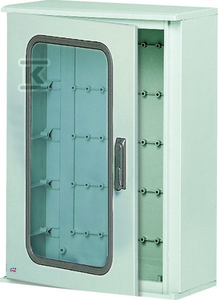 Obudowa poliester 550x850x300 mm, IP65, PANEL-struct., naścienna, drzwi pełne FL305B
