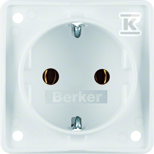 Gniazdo SCHUKO biały, INTEGRO FLOW 947782502