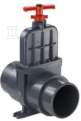 Zasuwa odcinająca na dopływie DN150, PN 2,5 z PCV/stali nierdzewnej 96697920