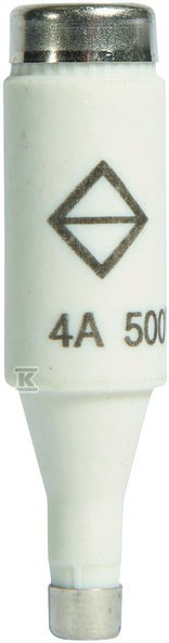 Wkładka bezpiecznikowa NDZ DI/E16, wykonanie zwłoczne gG 4A 500VAC LNDZ04