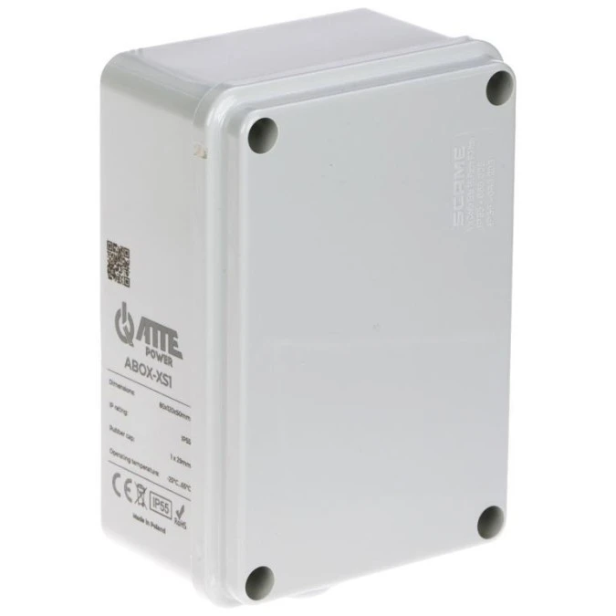 OBUDOWA TELETECHNICZNA ABOX‑XS1 125 x 85 x 55 mm ATTE