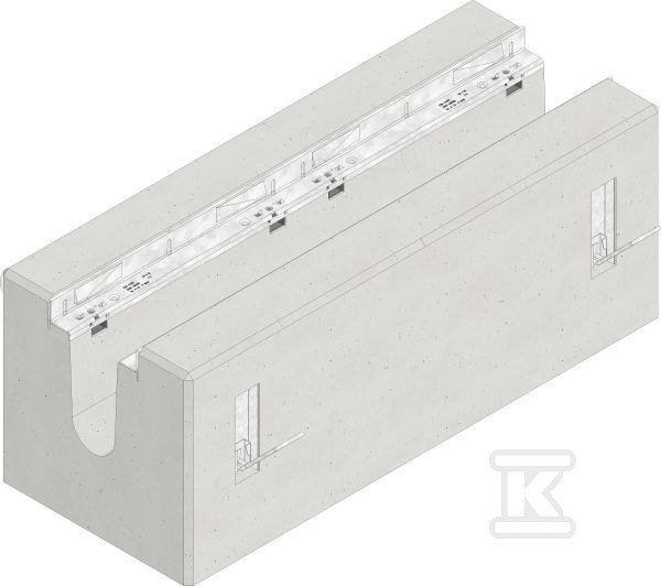 Element górny studzienki FASERFIX BIG BL 150, z 2 kotwami kulistymi, ramy żeliwne, zbrojony 22775