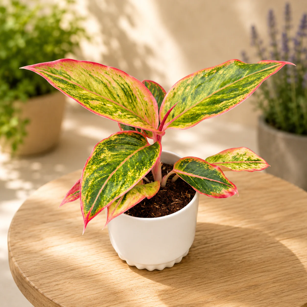 Aglaonema 'Salmon Fantasy’