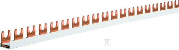Szyna grzebieniowa widełkowa pozioma 1P 10mm2 57M KDN163B