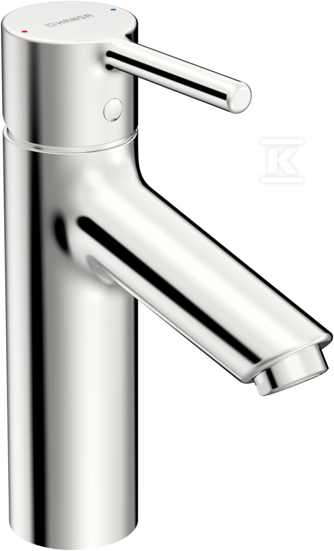 Bateria umywalkowa jednouchwytowa HANSAVANTIS XL, zasięg: 114 mm, dźwignia z drążkiem, kolor: chrom 52372267