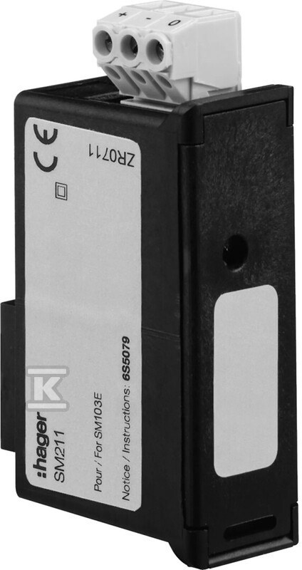 Moduł komunikacyjny RS485/Modbus SM103E SM211