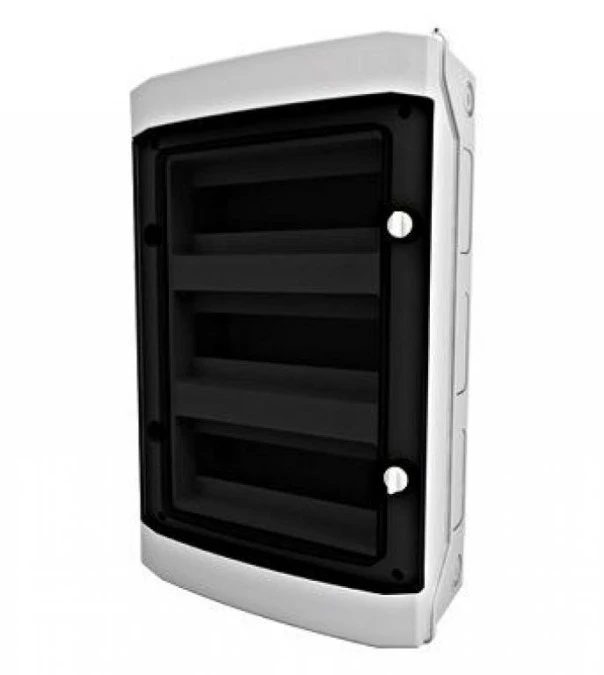 Obudowa natynkowa IP65, 3×12, drzwi transp., 400VAC/1500VDC