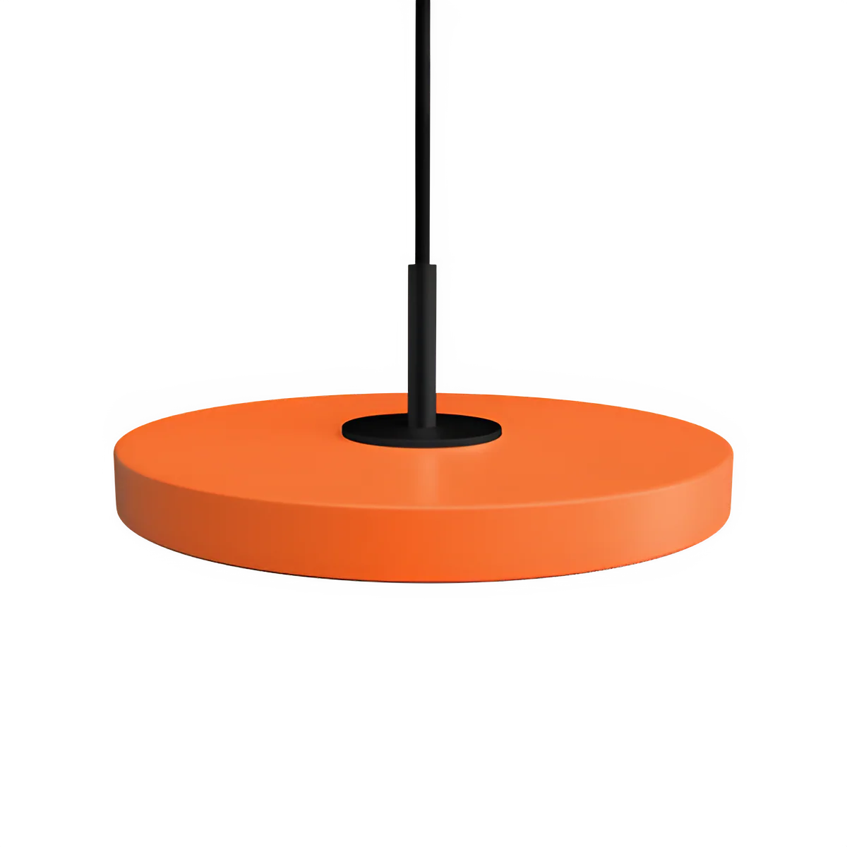 Lampa wisząca ASTERIA MICRO pomarańczowy z czarną wstawką