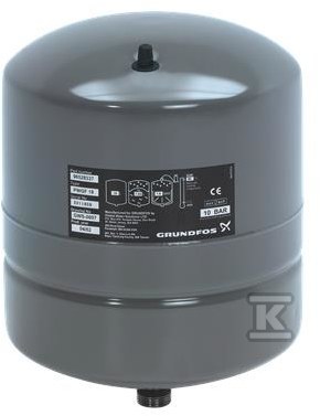 Zbiornik membranowy GT-H-18 PN10 G 3/4 cala V 96526322