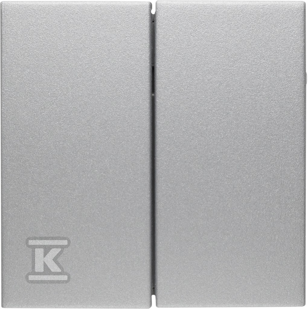 Przycisk 2-krotny alu, B.KWADRAT/B.7 85142183