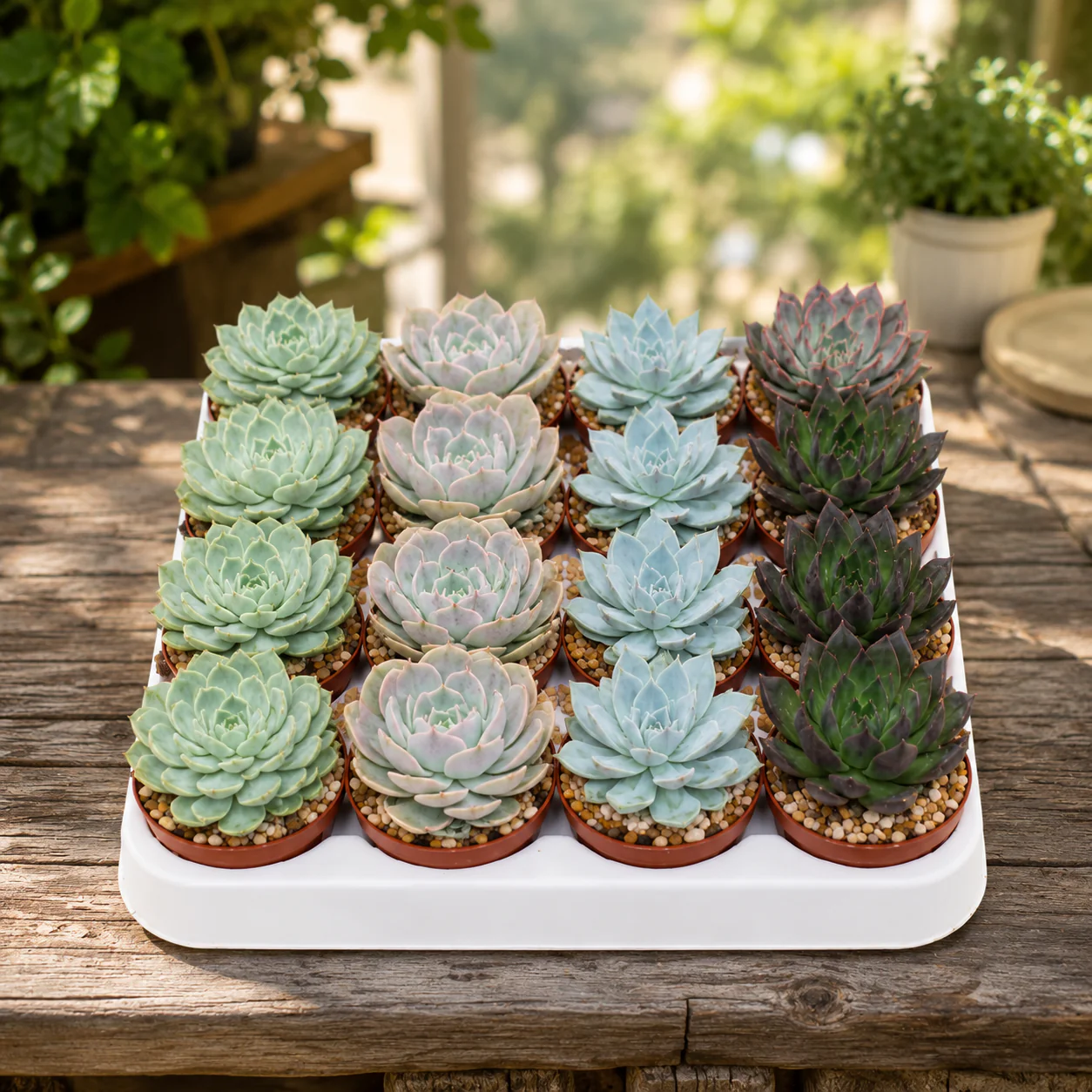 Echeveria mix – set de 20 plante