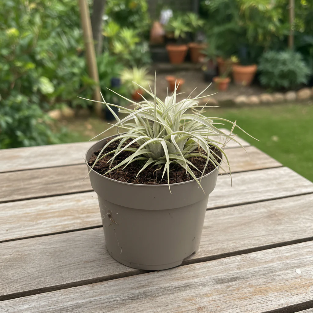Tillandsia xerographica – plante cu radacini, in ghiveci