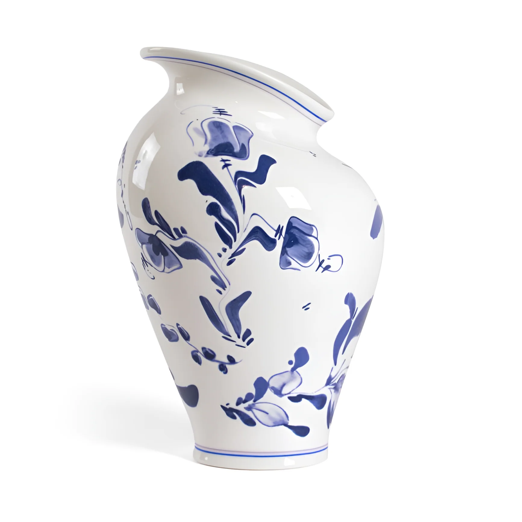 Wazon CLASSICS ON ACID – FLORAL DELFT biała porcelana