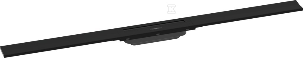 Element zewnętrzny odpływu RainDrain Flex 1000 – możliwość przycięcia, montaż w podłodze czarny mat 56046670