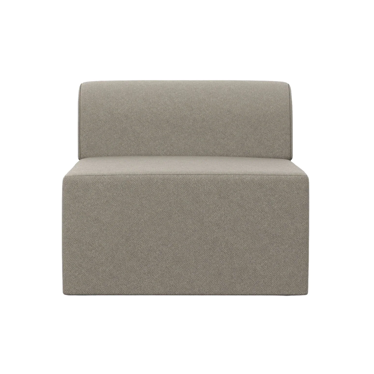 Sofa modułowa TORI – moduł środkowy taupe