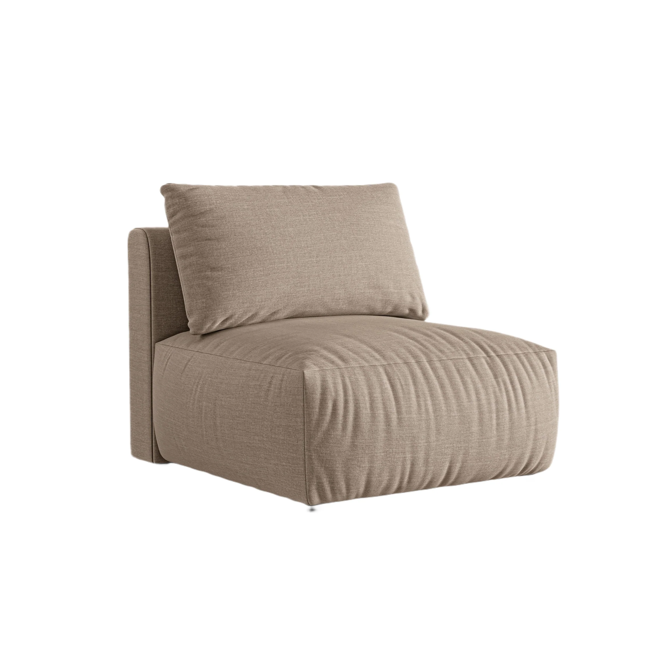 Sofa modułowa CHRIS – element środkowy piaskowy szenil